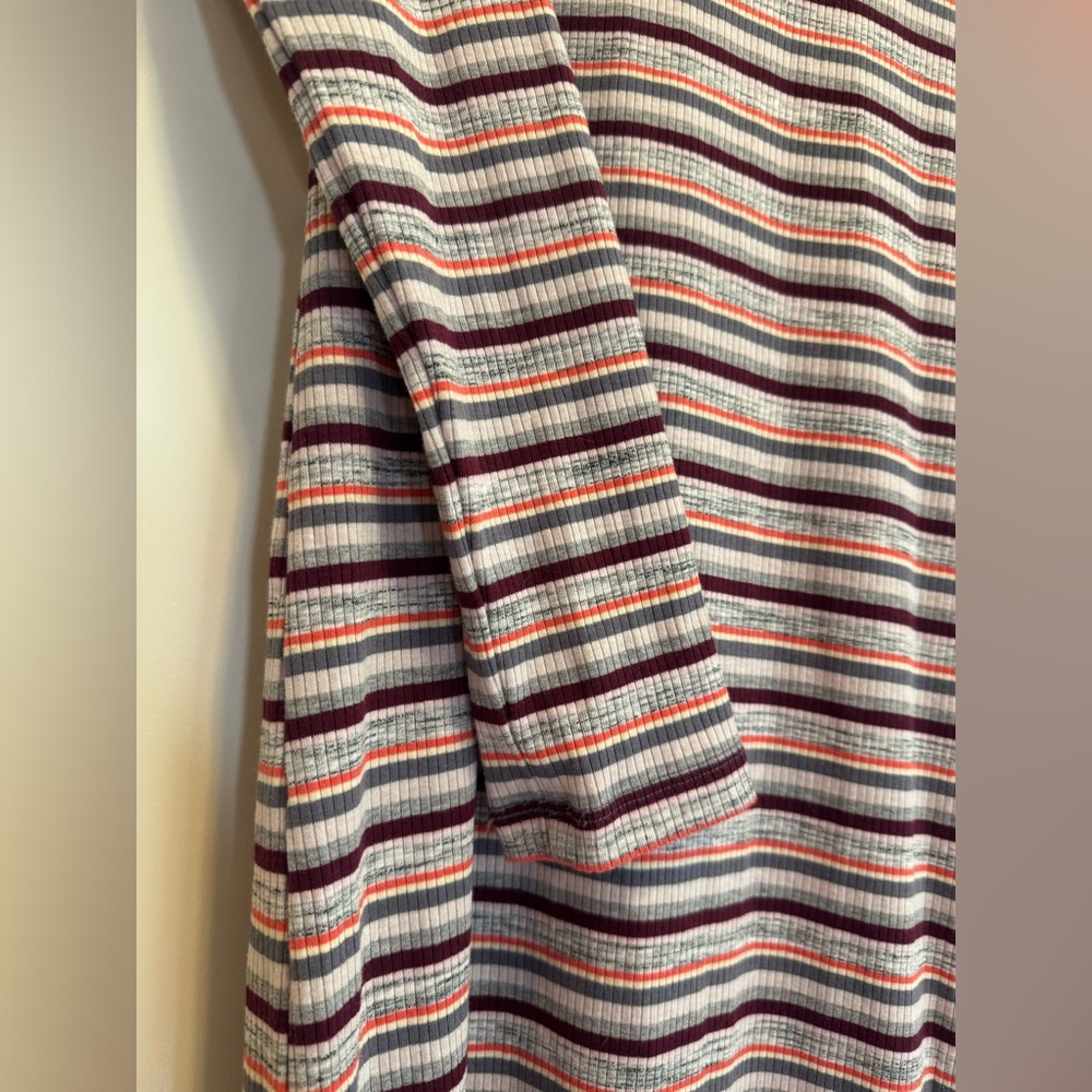 Wild Fable Fall Ribbed Snap Dress - Picture 2 of 5